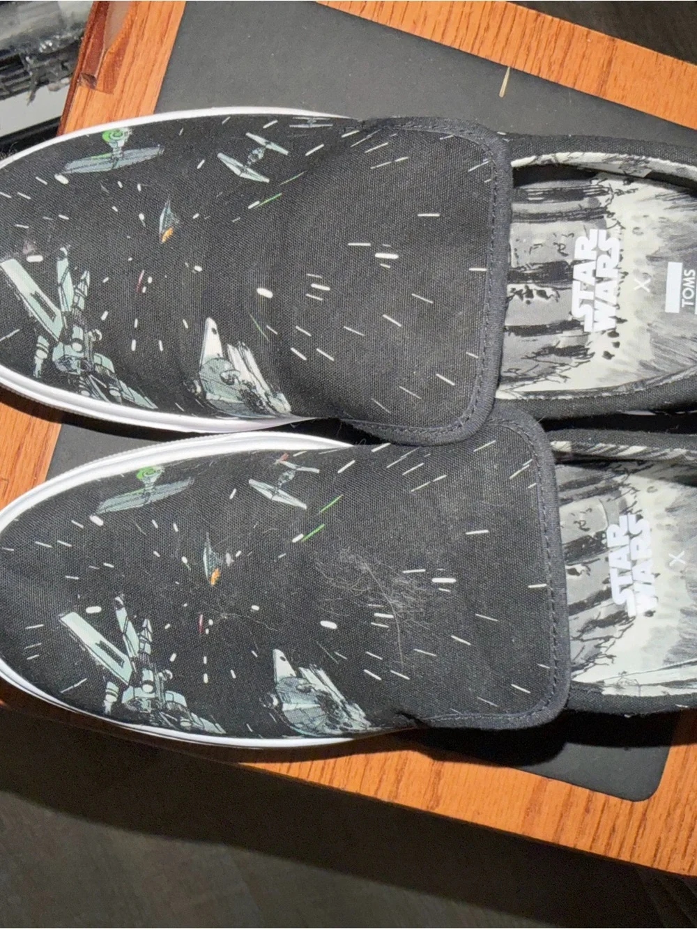TOMS x Star Wars Black Slip-On Men’s Shoes